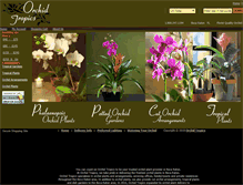 Tablet Screenshot of orchidtropics.com